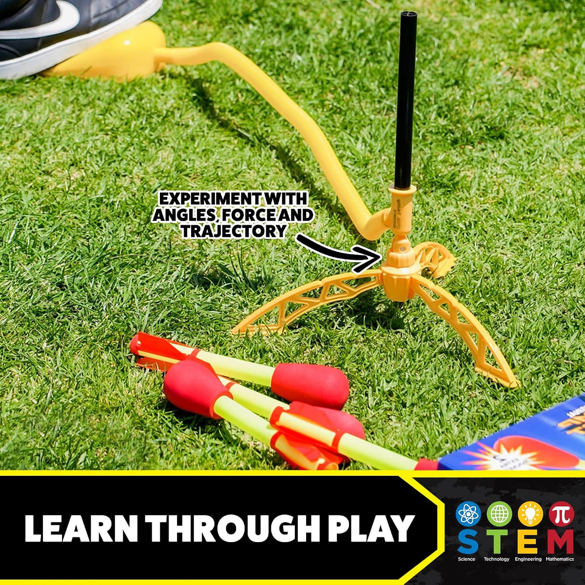 Ultra, High-Flying Rocket Launcher for Kids, 6 Rockets