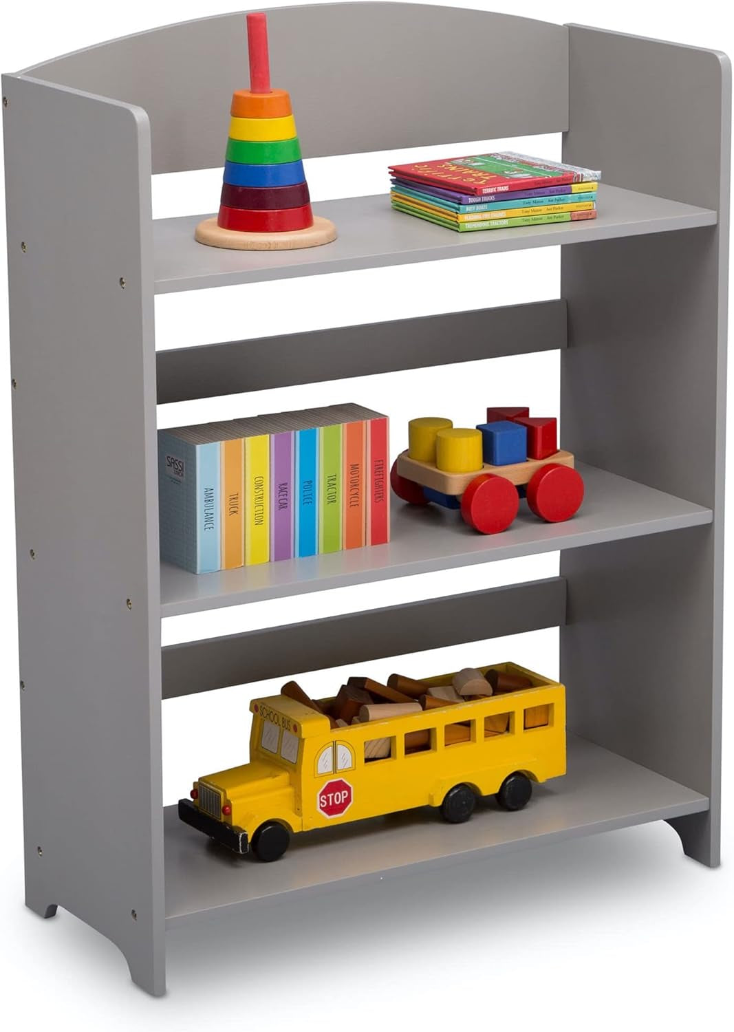 Mysize Bookshelf - Greenguard Gold Certified, Grey