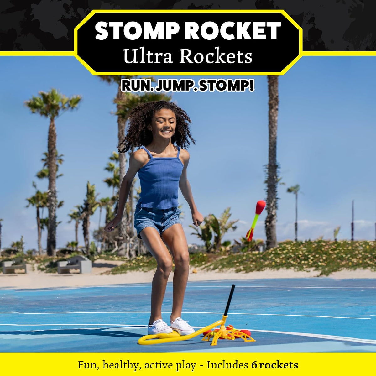Ultra, High-Flying Rocket Launcher for Kids, 6 Rockets