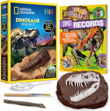 National Geographic Dinosaur Fossil Dig Kit with Dino Book for Kids 8-12